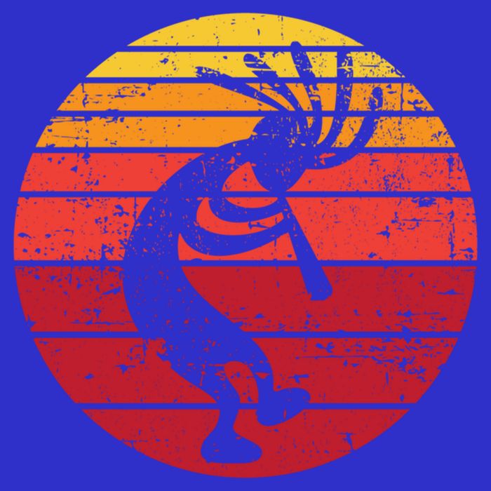 Dancing Kokopelli Southwestern Usa Native American Symbol Gift Tall T-Shirt