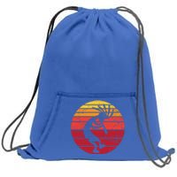 Dancing Kokopelli Southwestern Usa Native American Symbol Gift Sweatshirt Cinch Pack Bag