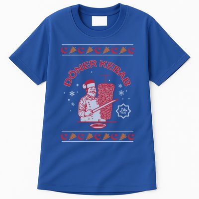 Doner Kebab Ugly Christmas Funny Halal Gift Tall T-Shirt