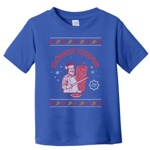 Doner Kebab Ugly Christmas Funny Halal Gift Toddler T-Shirt