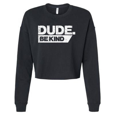 Dude Kind Unity Day Orange Anti Bullying Cropped Pullover Crew