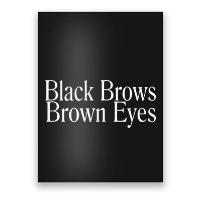 Dmytro Kuleba Wearing Black Brows Brown Eyes Poster