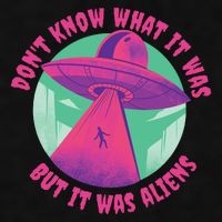 Don't Know What It Was But It Was Aliens Ladies PosiCharge Tri-Blend Wicking Tank