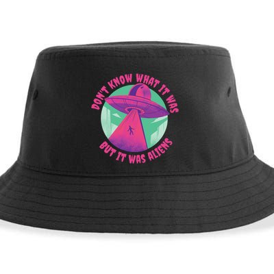 Don't Know What It Was But It Was Aliens Sustainable Bucket Hat