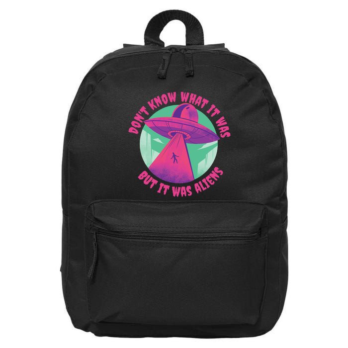 Don't Know What It Was But It Was Aliens 16 in Basic Backpack