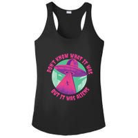 Don't Know What It Was But It Was Aliens Ladies PosiCharge Competitor Racerback Tank