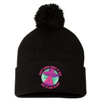Don't Know What It Was But It Was Aliens Pom Pom 12in Knit Beanie