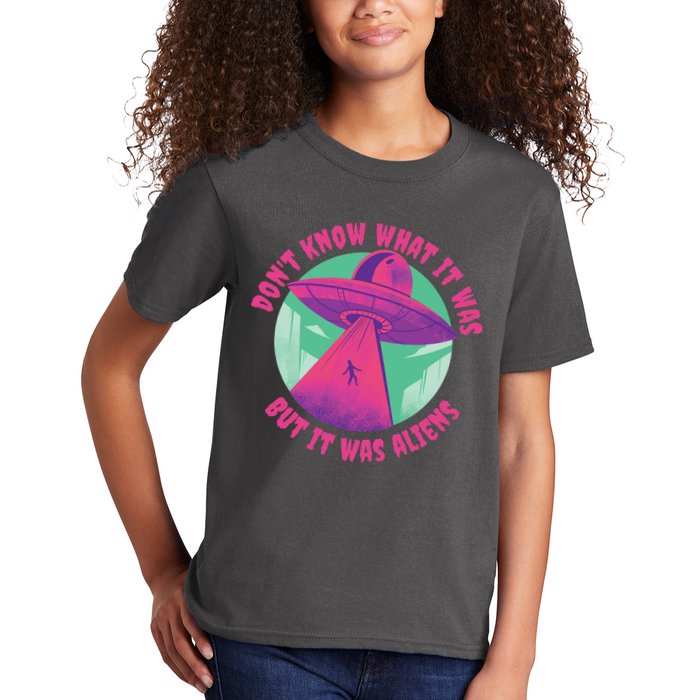 Don't Know What It Was But It Was Aliens Kids T-Shirt
