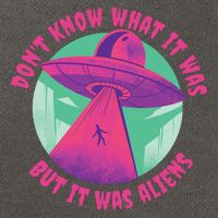 Don't Know What It Was But It Was Aliens Cotton Canvas Backpack