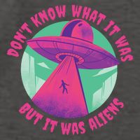 Don't Know What It Was But It Was Aliens Vector Backpack