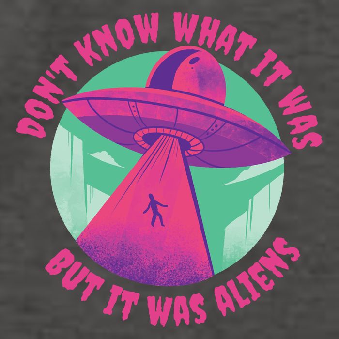 Don't Know What It Was But It Was Aliens Vector Backpack