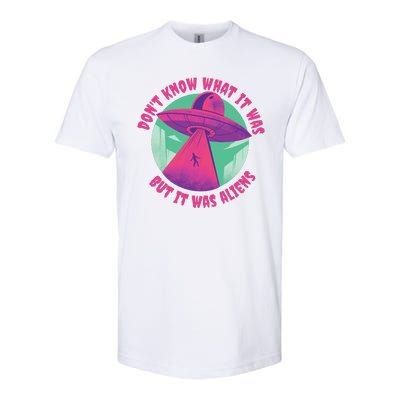 Don't Know What It Was But It Was Aliens Softstyle® CVC T-Shirt