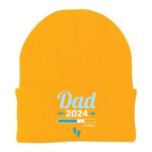 Dad Loading 2024 Father Pregnancy Birth Baby Daddy To Be Knit Cap Winter Beanie