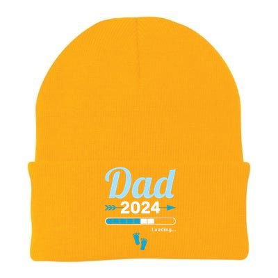 Dad Loading 2024 Father Pregnancy Birth Baby Daddy To Be Knit Cap Winter Beanie