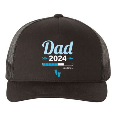 Dad Loading 2024 Father Pregnancy Birth Baby Daddy To Be Yupoong Adult 5-Panel Trucker Hat