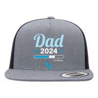 Dad Loading 2024 Father Pregnancy Birth Baby Daddy To Be Flat Bill Trucker Hat