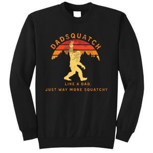 Dadsquatch Like A Dad Way More Squatchy Sweatshirt