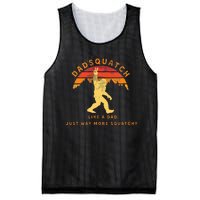 Dadsquatch Like A Dad Way More Squatchy Mesh Reversible Basketball Jersey Tank