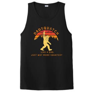 Dadsquatch Like A Dad Way More Squatchy PosiCharge Competitor Tank