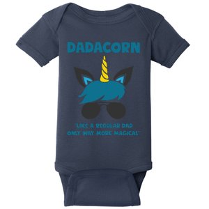 Dadacorn Like A Regular Dad Only Way More Magical Baby Bodysuit