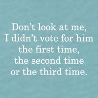 Dont Look At Me I DidnT Vote For Him First Time Second Time Sueded Cloud Jersey T-Shirt