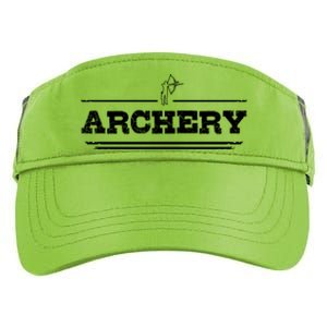 Distressed Look Arching Gift For Archers Gift Adult Drive Performance Visor