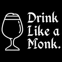 Drink Like A Monk, For Belgian Crafts Beer Lovers Drawstring Bag