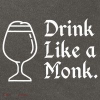 Drink Like A Monk, For Belgian Crafts Beer Lovers Cotton Canvas Backpack
