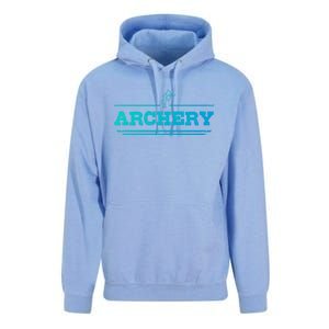 Distressed Look Arching Gift For Archers Gift Unisex Surf Hoodie