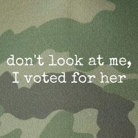 DonT Look At Me I Voted For Her Legacy Tie Dye Trucker Hat