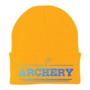 Distressed Look Arching Gift For Archers Gift Knit Cap Winter Beanie