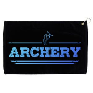 Distressed Look Arching Gift For Archers Gift Grommeted Golf Towel