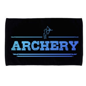 Distressed Look Arching Gift For Archers Gift Microfiber Hand Towel