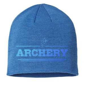 Distressed Look Arching Gift For Archers Gift Sustainable Beanie