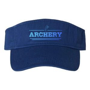 Distressed Look Arching Gift For Archers Gift Valucap Bio-Washed Visor