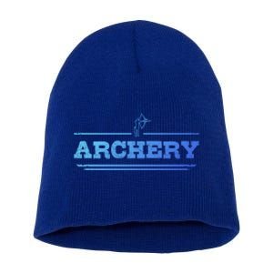 Distressed Look Arching Gift For Archers Gift Short Acrylic Beanie