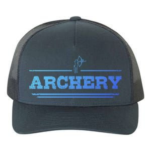 Distressed Look Arching Gift For Archers Gift Yupoong Adult 5-Panel Trucker Hat