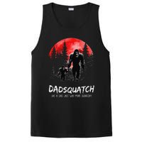 Dadsquatch Like A Dad Way More Squatchy Funny Bigfoot Dad PosiCharge Competitor Tank