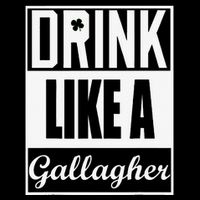 Drink Like A Gallagher Saint Patrick's Day Funny Impact Tech Backpack