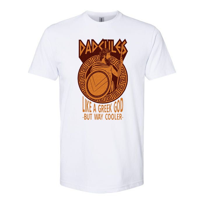 Dadcules Like A Greek God But Way Cooler Fathers Day Softstyle CVC T-Shirt