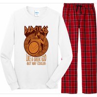 Dadcules Like A Greek God But Way Cooler Fathers Day Long Sleeve Pajama Set