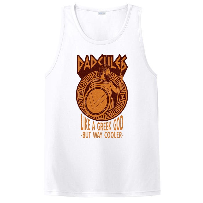 Dadcules Like A Greek God But Way Cooler Fathers Day PosiCharge Competitor Tank