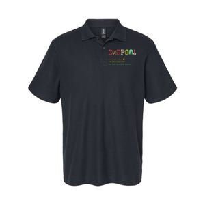 Dadpool Like A Dad But Only Cooler Fathers Day Softstyle Adult Sport Polo