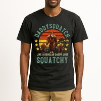 Daddysquatch Like A Daddy Just Way More Squatchy Father Day Tall T-Shirt