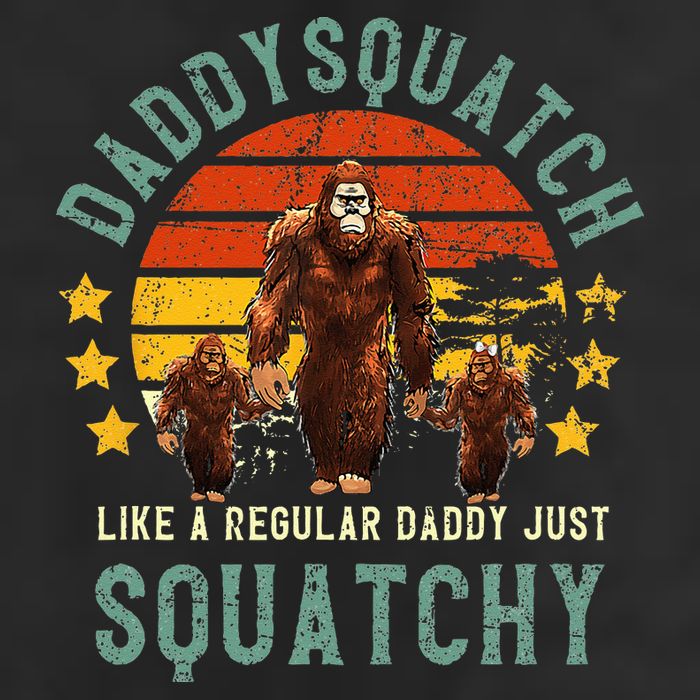 Daddysquatch Like A Daddy Just Way More Squatchy Father Day 25L Jumbo Tote