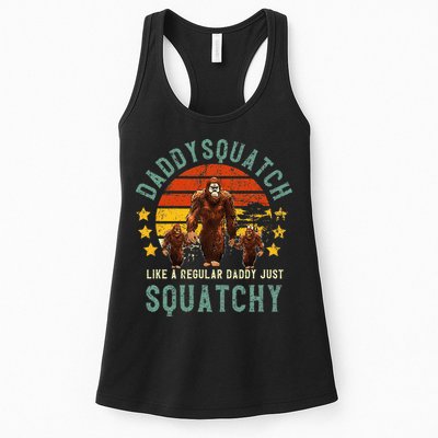 Daddysquatch Like A Daddy Just Way More Squatchy Father Day Womens Tank Top