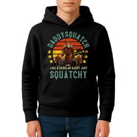Daddysquatch Like A Daddy Just Way More Squatchy Father Day Kids Hoodie