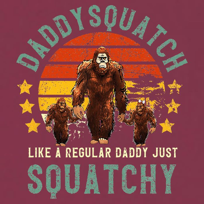 Daddysquatch Like A Daddy Just Way More Squatchy Father Day 16oz Travel Tumbler