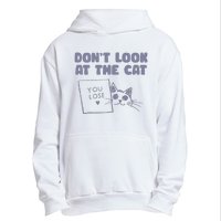 Dont Look At The Cat 90s Retro Graphic Urban Pullover Hoodie