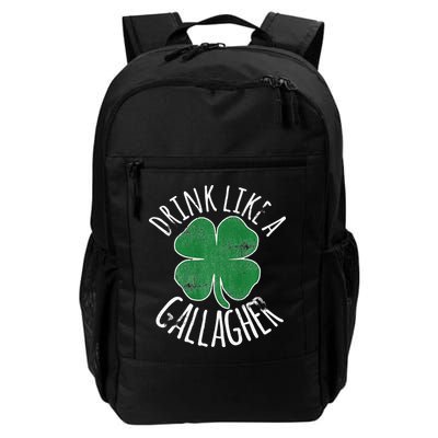 DRINK LIKE A GALLAGHER St Patrick's Day Backpack